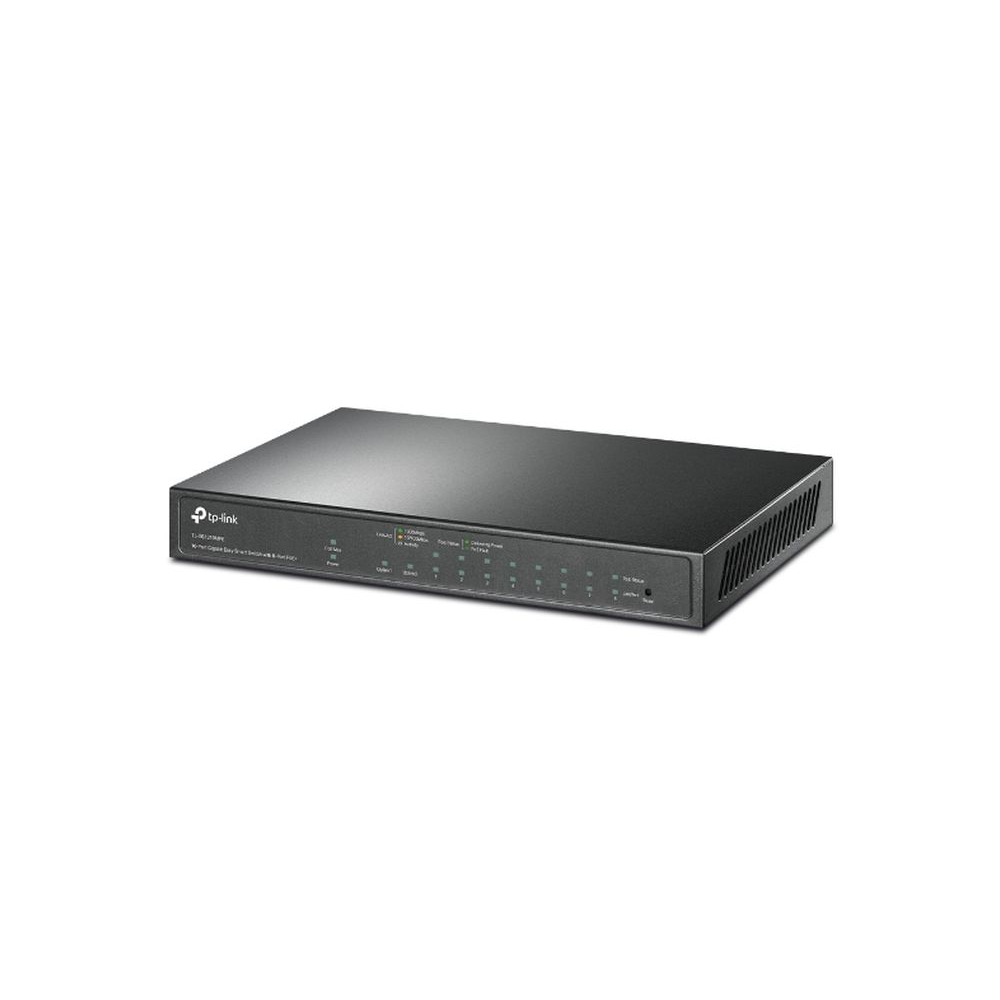 10-Port Gigabit Easy Smart Switch with 8-Port PoE+ 10-Port Gigabit Easy Smart Switch with 8-Port PoE+