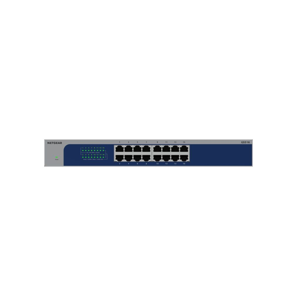16PT GIGABIT UNMANEGED SWITCH (GS516) 16PT GIGABIT UNMANEGED SWITCH (GS516)