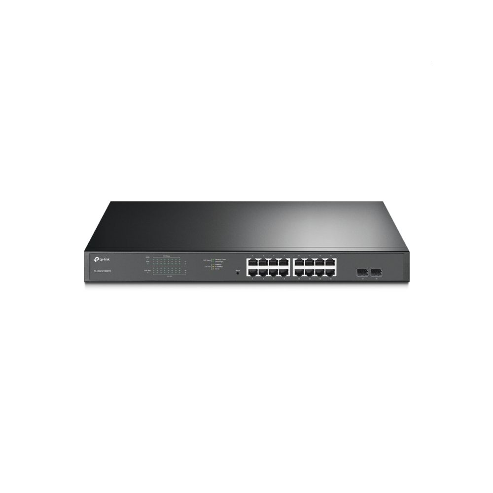 18-Port Gigabit Easy Smart Switch with 16-Port PoE + 18-Port Gigabit Easy Smart Switch with 16-Port PoE +