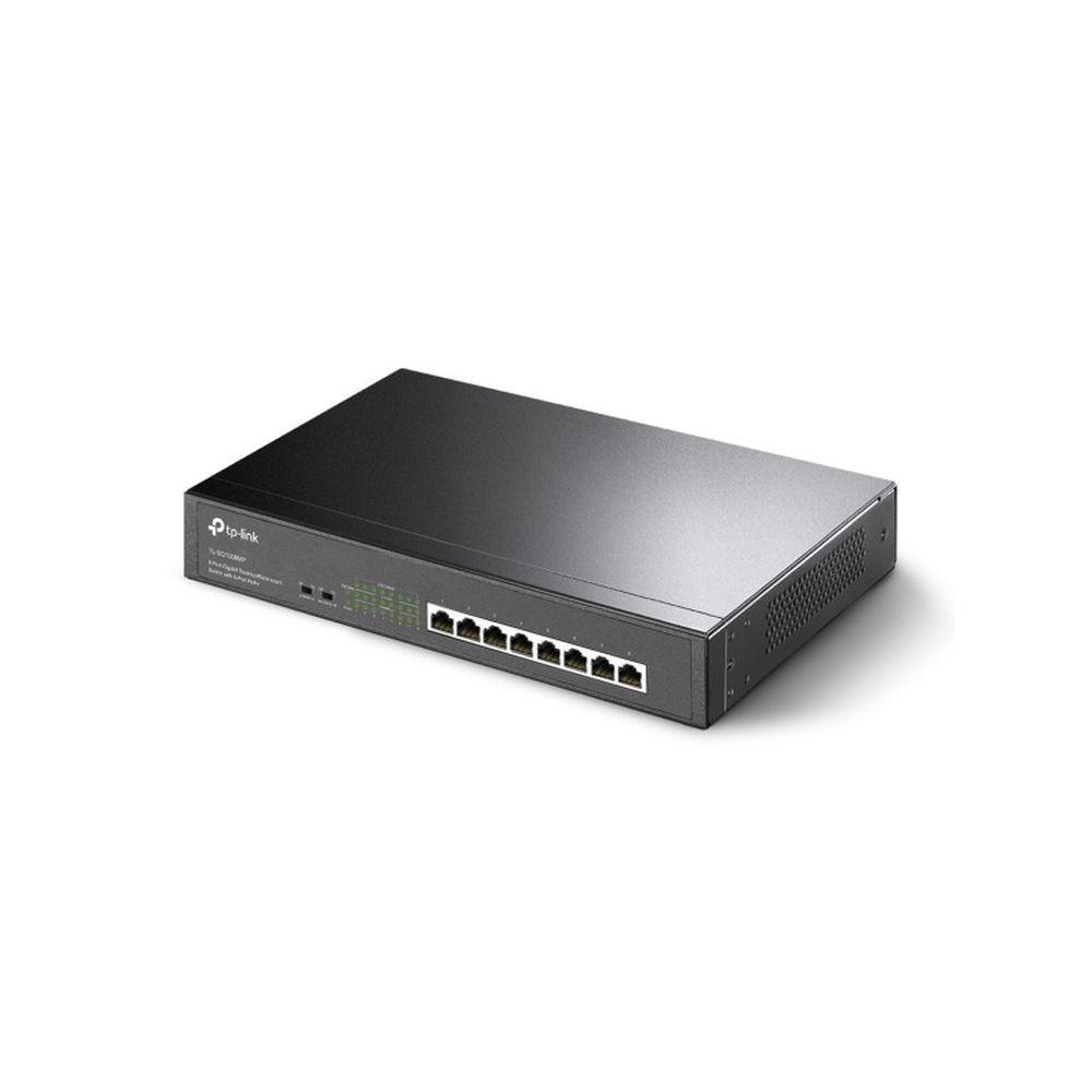 8-Port Gigabit Switch with 8-Port PoE+