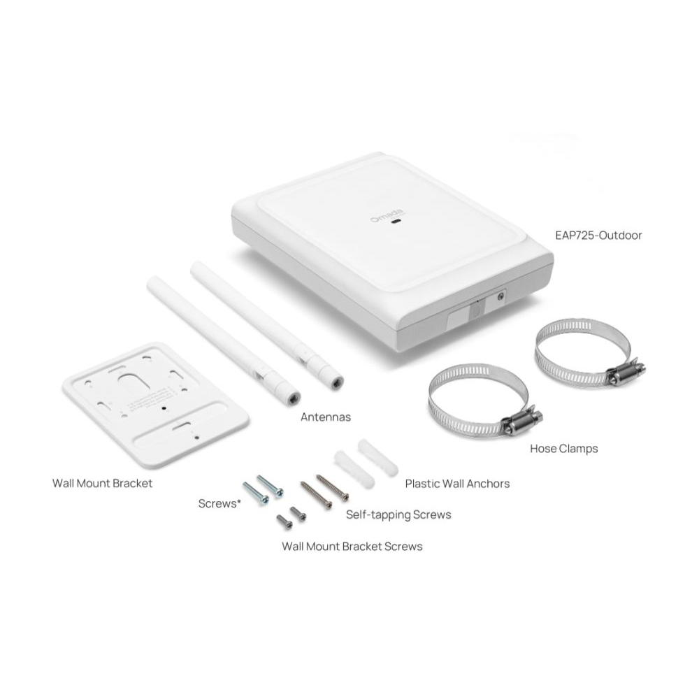 EAP725-Outdoor Omada BE3600 Indoor/Outdoor WiFi 7 EAP725-Outdoor Omada BE3600 Indoor/Outdoor WiFi 7