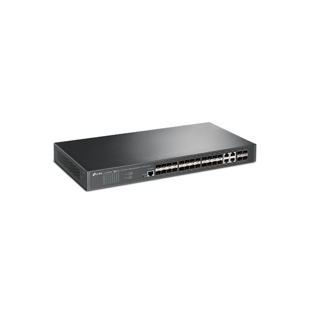 JetStream 24-Port SFP L2+ Managed Switch with 4 10GE SFP+ Slots