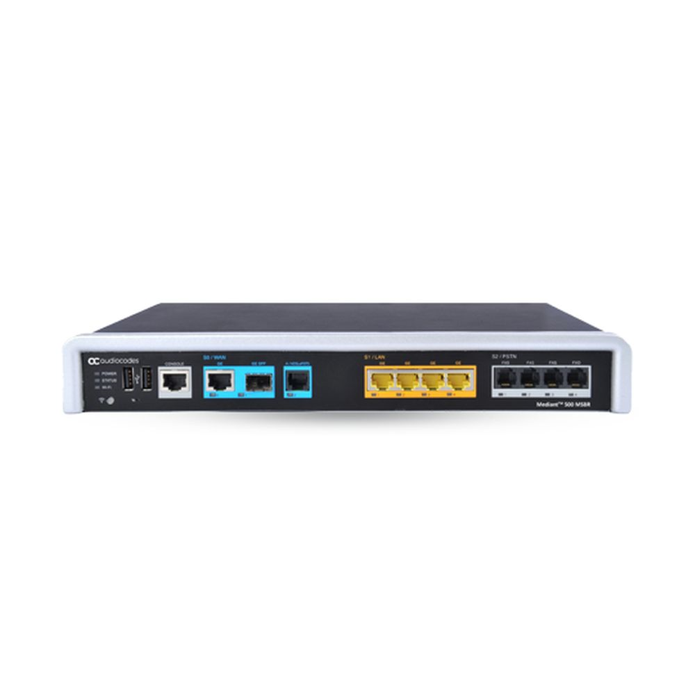 Mediant 500 MSBR with 1 E1/T1 Voice Interfaces