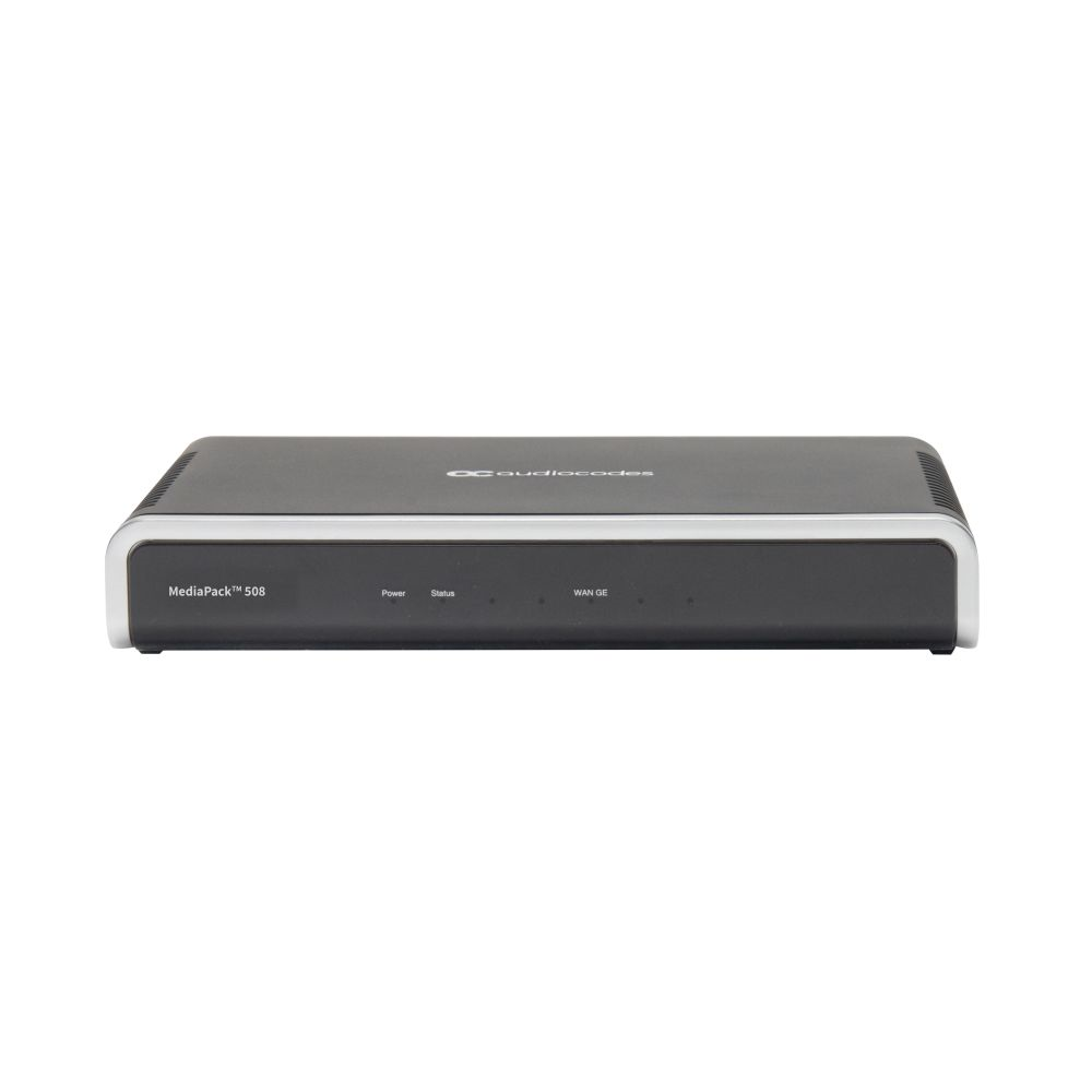 MediaPack 5xx analog VoIP gateway with 8 FXS Voice Interfaces