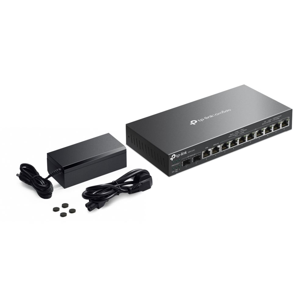 Omada Gigabit VPN Router with PoE+ Ports and Controller Ability - V 2.0