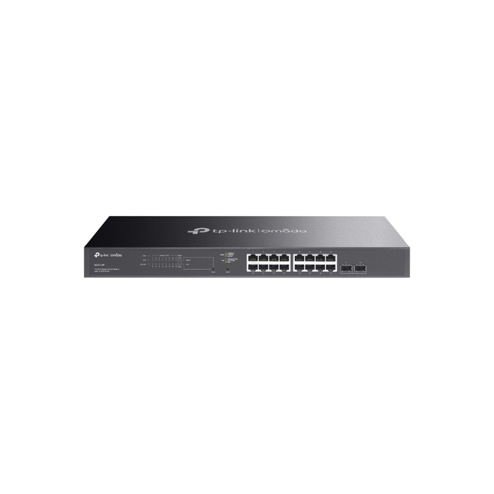 Omada - JetStream 16-Port Gigabit Smart Switch with 2 Gigabit SFP Slots Omada - JetStream 16-Port Gigabit Smart Switch with 2 Gigabit SFP Slots