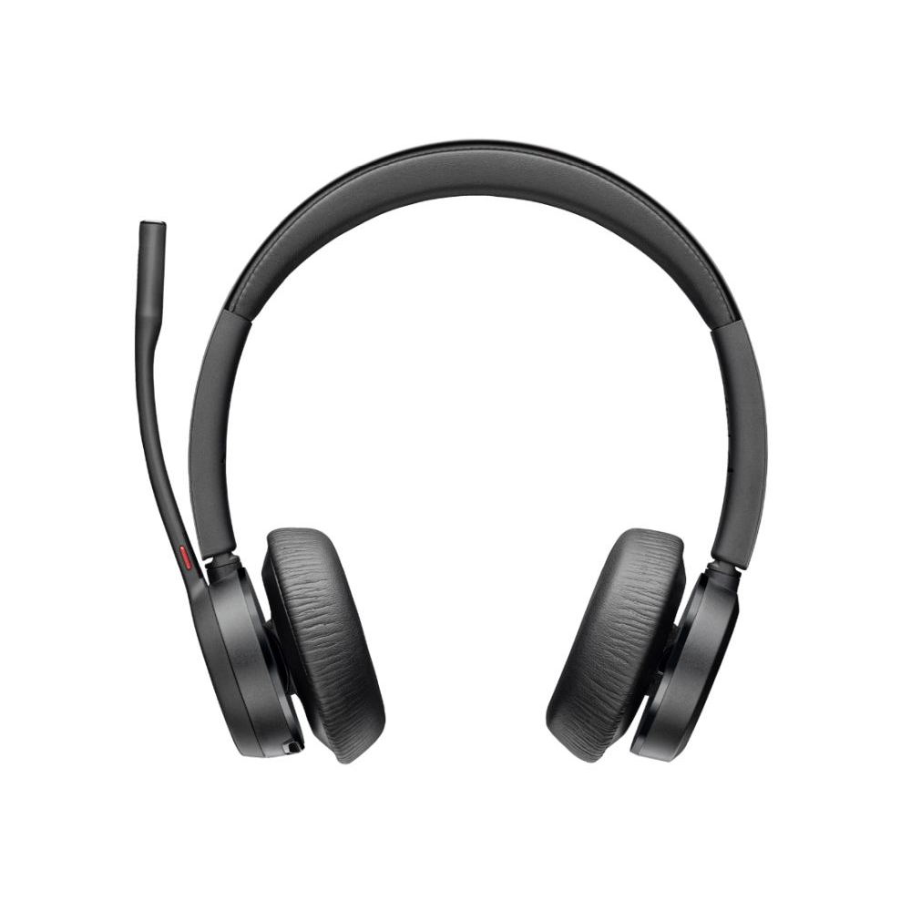 Poly BT Headset Voyager 4320 UC Stereo USB-C teams w/ Desk stand Poly BT Headset Voyager 4320 UC Stereo USB-C teams w/ Desk stand