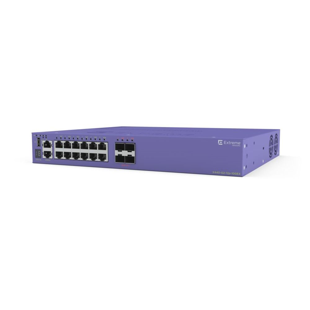 X440-G2-12p-10GE 12 10/100/1000BASE-T POE+ 4 1GbE