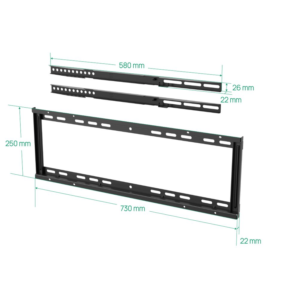Yealink Wall mount kit for MD65/MD75/MD86 Yealink Wall mount kit for MD65/MD75/MD86