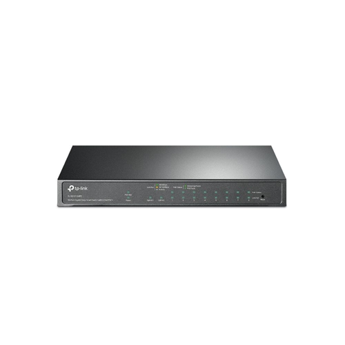 10-Port Gigabit Easy Smart Switch with 8-Port PoE+