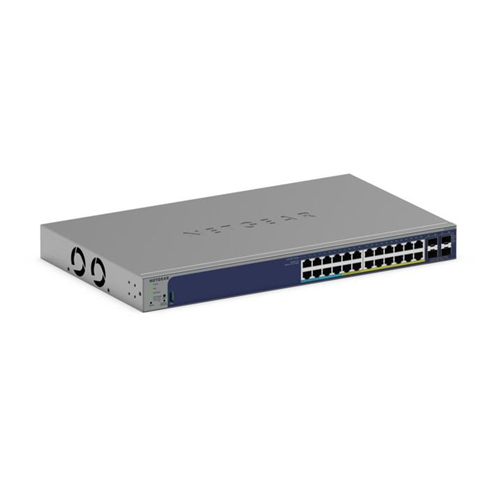 24P GE POE++ SMART SWTH W/10G SFP+ (GS728TXUP)