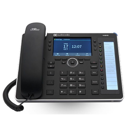 445HD IP-Phone PoE GbE black with integrated BT and Dual Band Wi-Fi 445HD IP-Phone PoE GbE black with integrated BT and Dual Band Wi-Fi