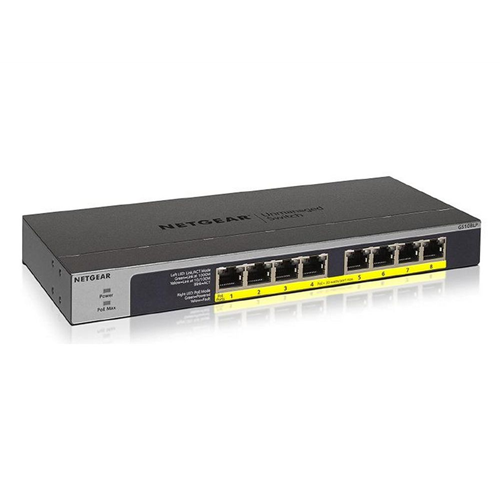 8PT POE/POE+ GIGABIT UNMANAGED SWCH 8PT POE/POE+ GIGABIT UNMANAGED SWCH
