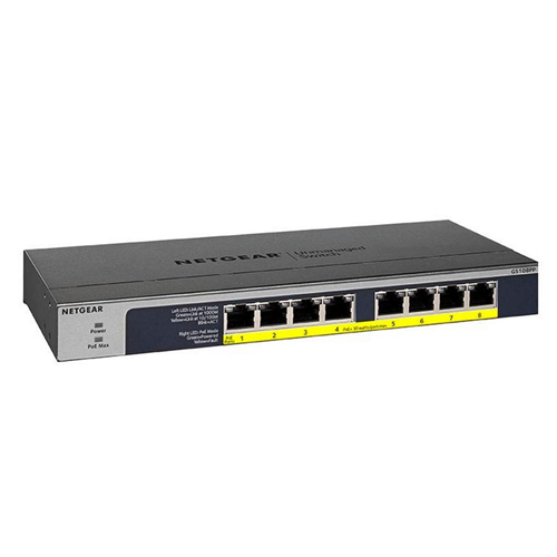 8PT POE/POE+ GIGABIT UNMANAGED SWCH 8PT POE/POE+ GIGABIT UNMANAGED SWCH
