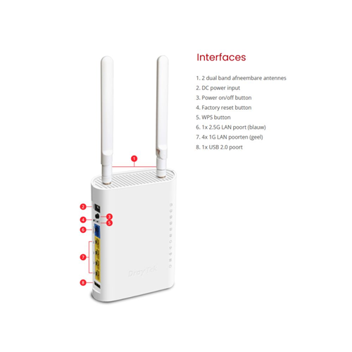 DrayTek VigorAP 905, 802.11ax Dual-Band (2,4GHz + 5GHz) DrayTek VigorAP 905, 802.11ax Dual-Band (2,4GHz + 5GHz)