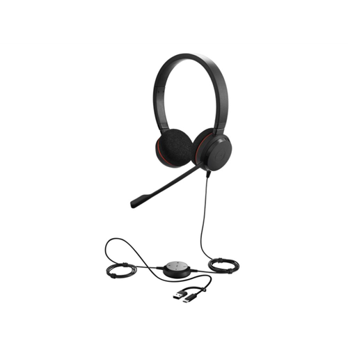 Jabra Evolve 20 SE, USB C/A, UC Stereo