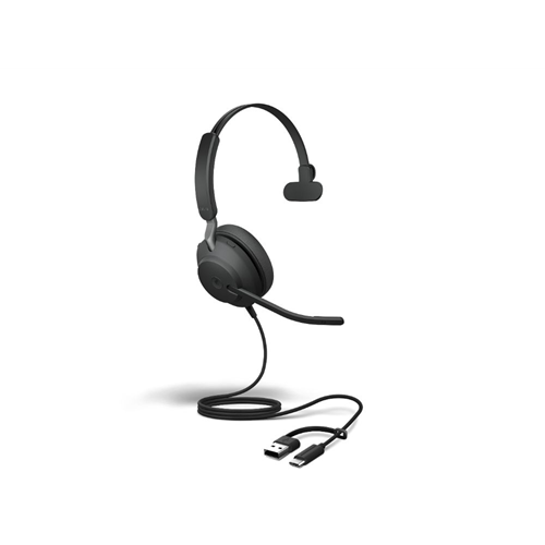 Jabra Evolve2 40 SE, USB C/A, MS Mono Jabra Evolve2 40 SE, USB C/A, MS Mono