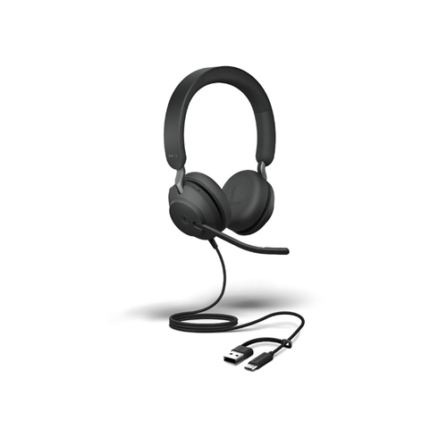 Jabra Evolve2 40 SE, USB C/A, MS Stereo Jabra Evolve2 40 SE, USB C/A, MS Stereo