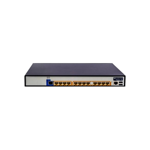 Mediant 800C with 4 E1/T1 and 4 FXS interfaces 4 GE ports. Supports dual AC/DC power supplies