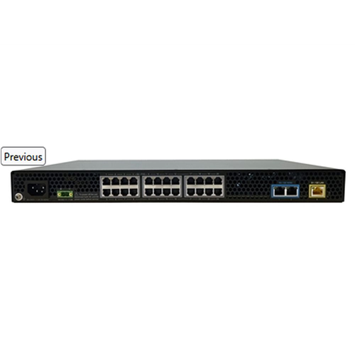 MediaPack 5xx analog VoIP gateway 24 FXS RJ11  redundant DC power and rack mount.