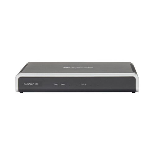 MediaPack 5xx analog VoIP gateway with 8 FXS Voice Interfaces