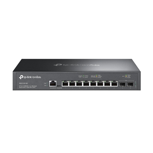 Omada 8-Port 2.5G L2+ Managed Switch Omada 8-Port 2.5G L2+ Managed Switch