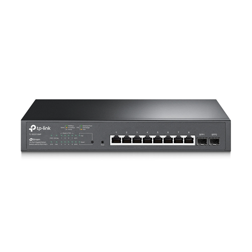 Omada - JetStream 10-Port Gigabit Smart Switch with 8-Port PoE+ Omada - JetStream 10-Port Gigabit Smart Switch with 8-Port PoE+