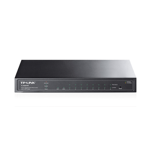 Omada -JetStream 8-Port Gigabit Smart PoE+ Switch with 2SFP Slots Omada -JetStream 8-Port Gigabit Smart PoE+ Switch with 2SFP Slots