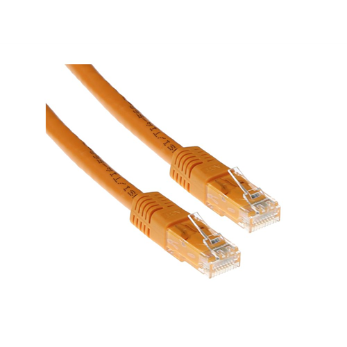 Oranje 7 meter U/UTP CAT6A patchkabels Oranje 7 meter U/UTP CAT6A patchkabels