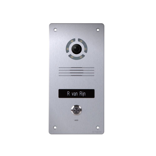 Robin SlimLine SIP, IP camera, Silver, 1 toets (inbouw) Robin SlimLine SIP, IP camera, Silver, 1 toets (inbouw)
