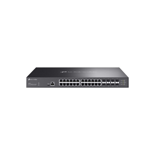 SX3832 Omada 24-Port 10GBASE-T L2+ Managed Switch with 8 10GE SFP+ Slots SX3832 Omada 24-Port 10GBASE-T L2+ Managed Switch with 8 10GE SFP+ Slots