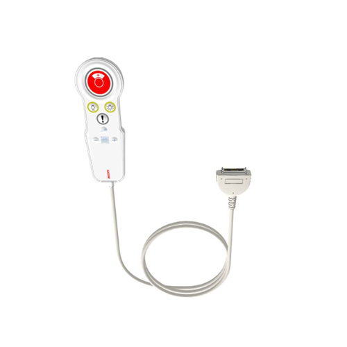 TleCARE handset met rode knop en bedlees bediening 6 meter