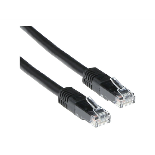 UTP CAT6 patchcable black 10 meter