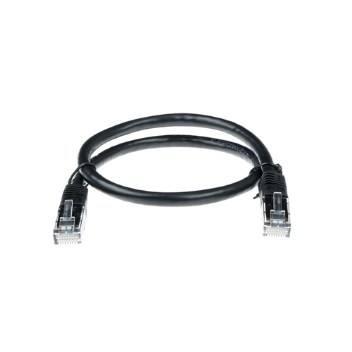 UTP patchcable black 1 m