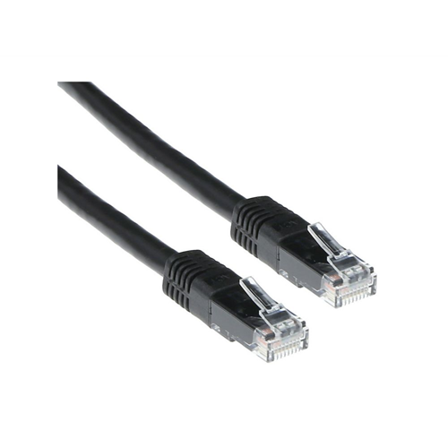 UTP patchcable black 10 m