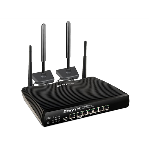 Vigor 2927Lac LTE (4G) modem met SIM card slot  en dual Gigabit WAN breedband router
