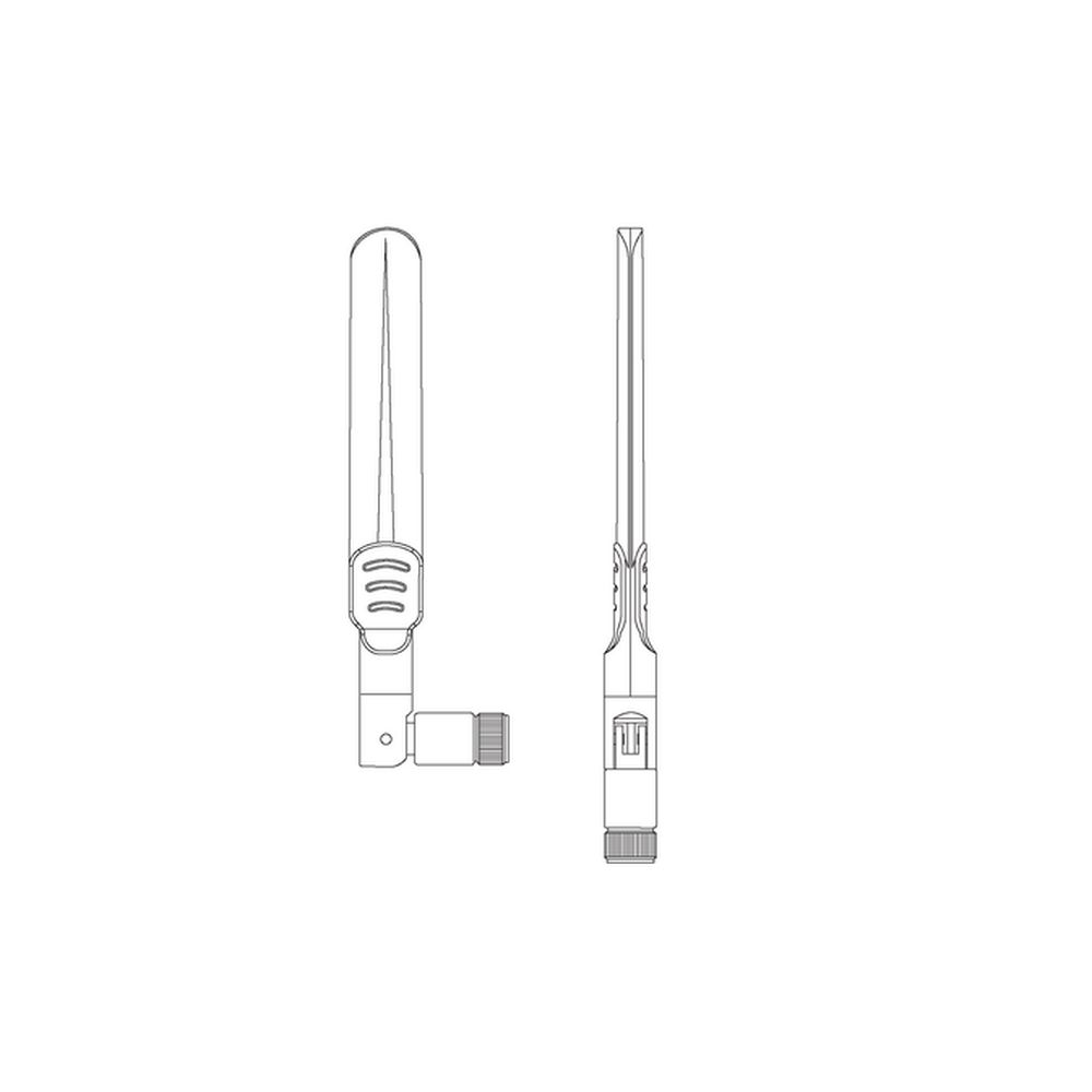 Dipole Omni 3.2/4.9 dBi BLK