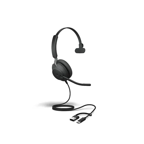 Jabra Evolve2 40 SE, USB C/A, UC Mono