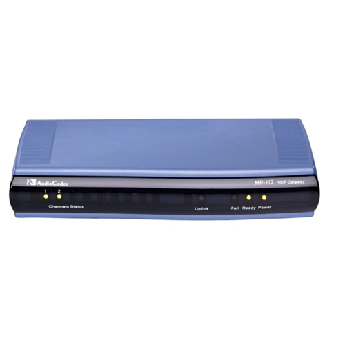 Audiocodes IP Media gatew. 2 analog Port MP-112/FXS/AC